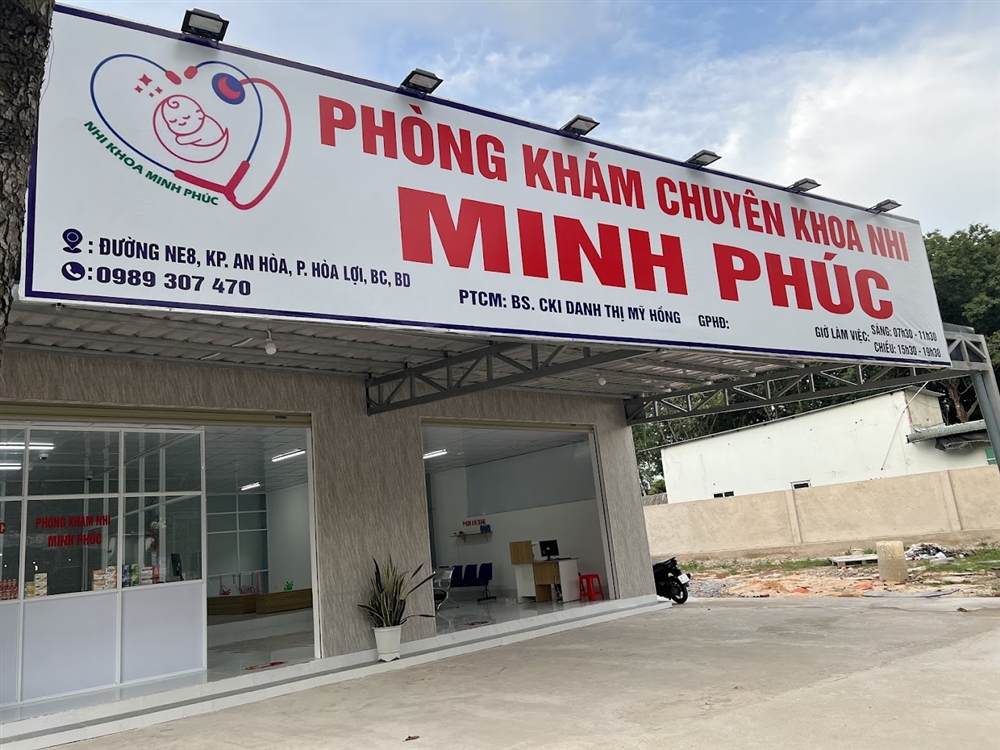 Phòng khám chuyên khoa Nhi Minh Phúc