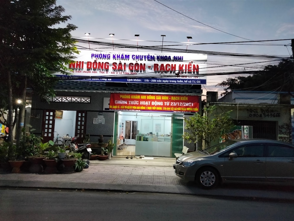 Phòng Khám Nhi Đồng Sài Gòn - Rạch Kiến