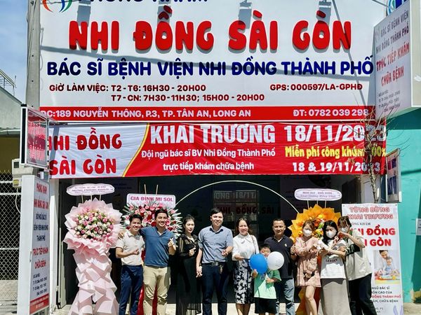 Phòng khám Nhi Đồng Sài Gòn - Tân An