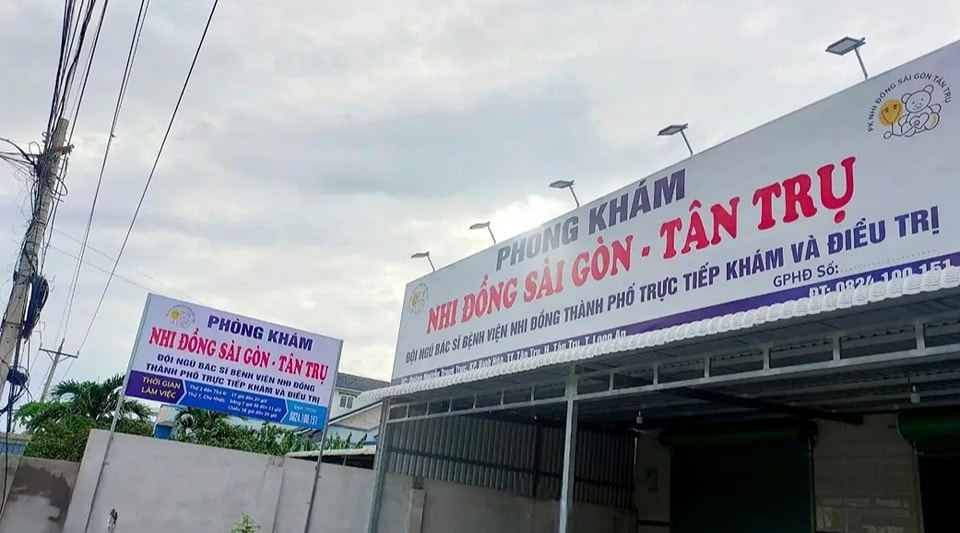 Phòng khám Nhi Đồng Sài Gòn - Tân Trụ